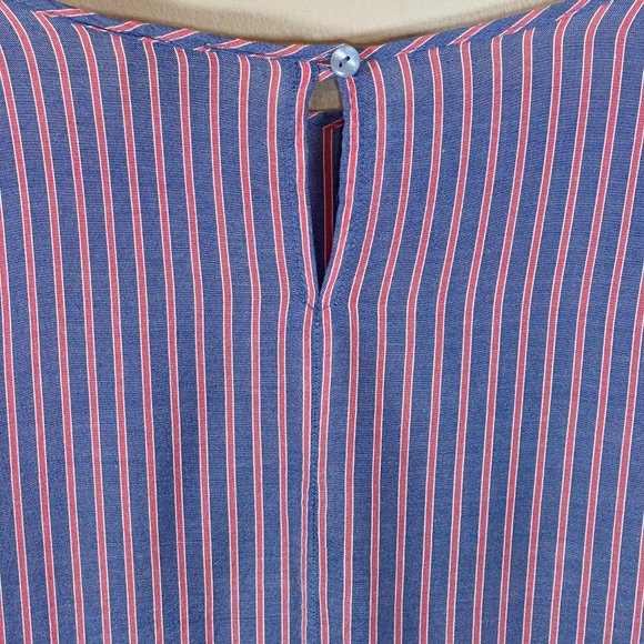 Como Vintage Striped Blouse with Bell Sleeves - Picture 7 of 7